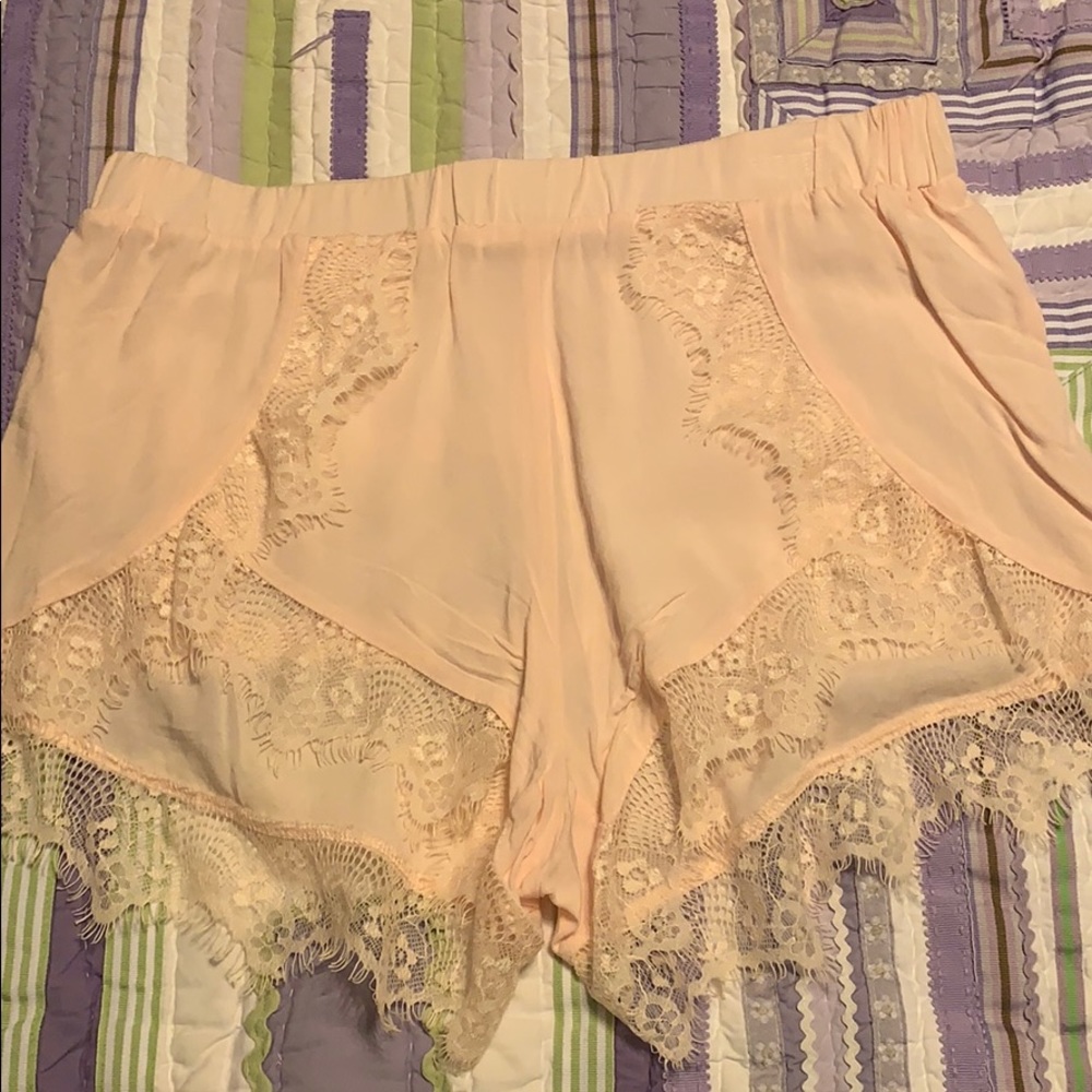 Lace shorts
